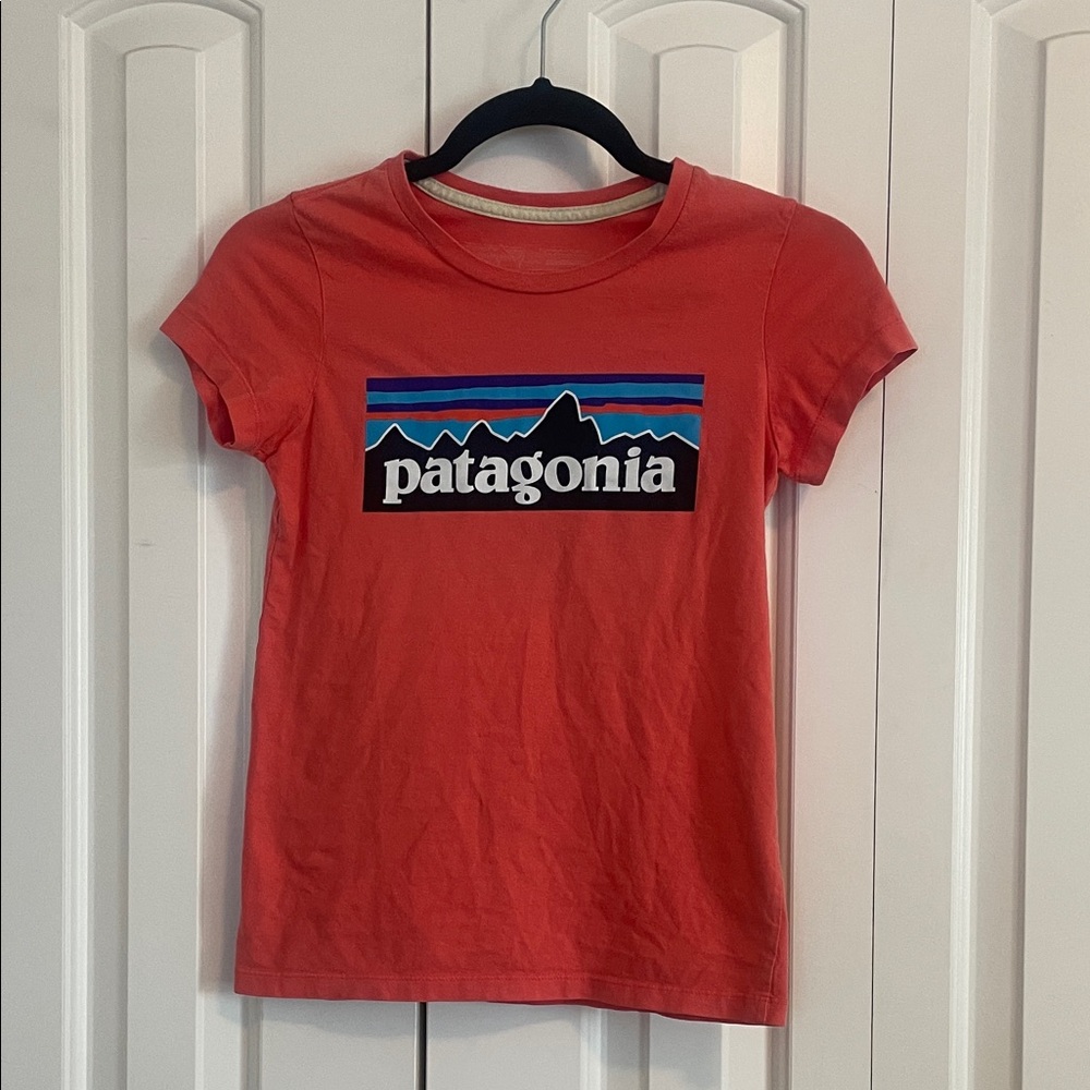 Patagonia Coral/Pink Graphic Tee